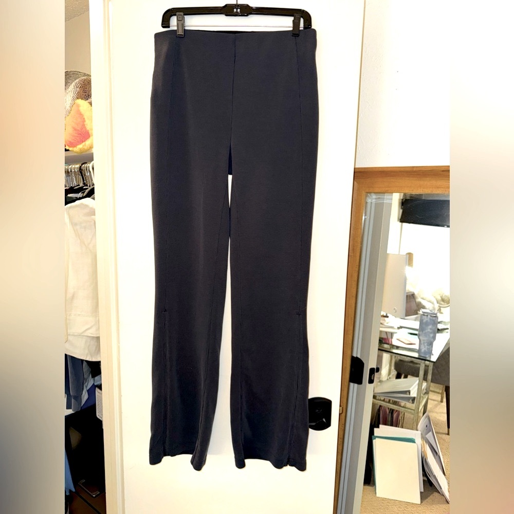 Brushed Softstreme Ribbed Zip Flared Pant 32.5" ColourBlack [Size 10]